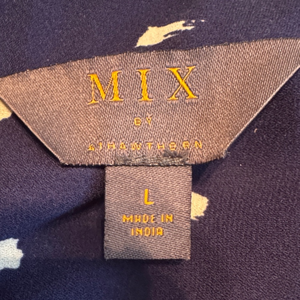 Mix by Airanthern Blue Blouse